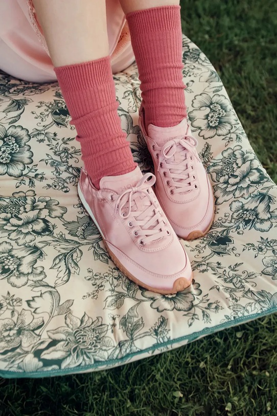 Hoff sneakersy BRIDGE SATIN ROSE 22561008 różowy
