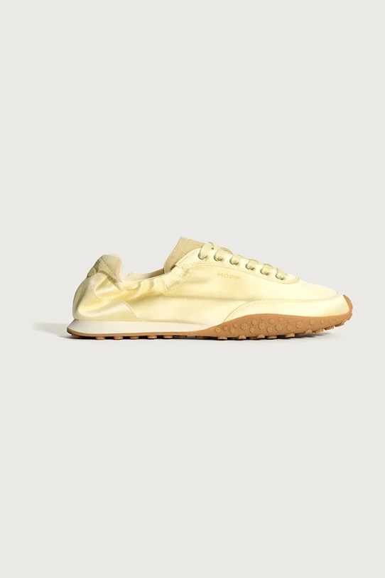 Hoff sneakersy BRIDGE SATIN MIMOSA tekstylny żółty 22561005