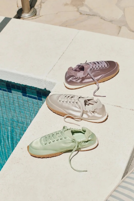 Hoff sneakersy BRIDGE SATIN MINT 22561010