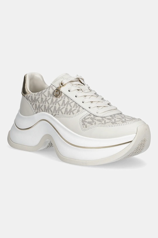MICHAEL Michael Kors sneakersy Arla imitacja skóry licowej beżowy 43F5ARFS2L.150