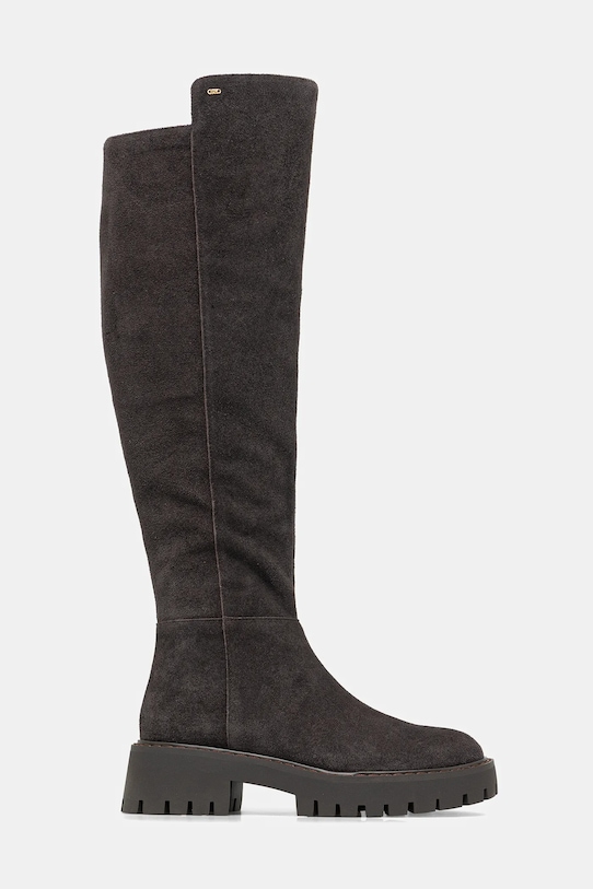 Μπότες σούετ MICHAEL Michael Kors Asher 40F5ASFB5S.251 καφέ NC25