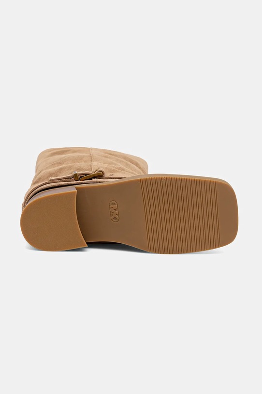 MICHAEL Michael Kors kozaki zamszowe Colby 40F5COFB5S.297 beżowy