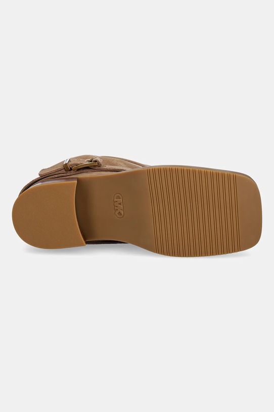 MICHAEL Michael Kors botki zamszowe Colby 40F5COFE5S.297 beżowy