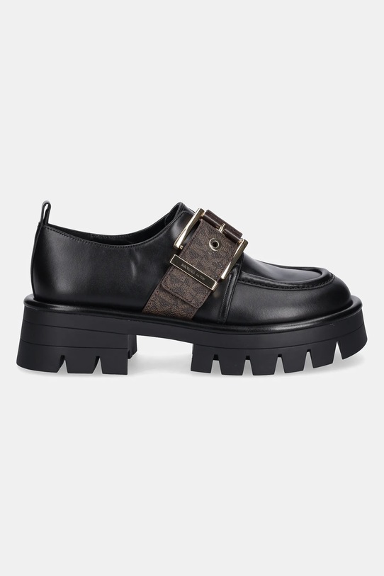 MICHAEL Michael Kors półbuty skórzane Colby 40F5COFP2L.292 czarny AW25