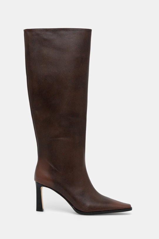 MICHAEL Michael Kors kozaki skórzane Darrah 40F5DRMB5L.230 brązowy AW25