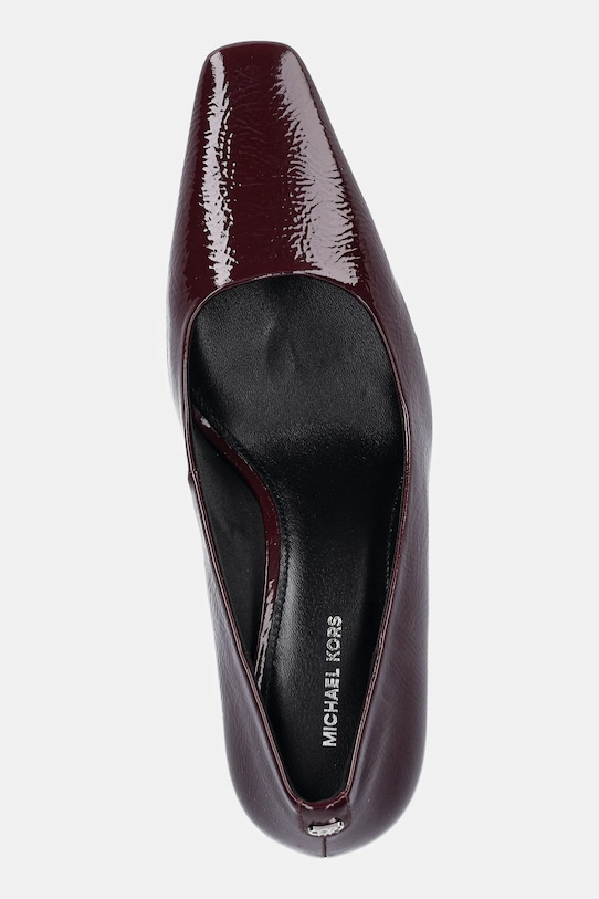 Шкіряні туфлі MICHAEL Michael Kors Darrah бордо 40F5DRMP1A.610