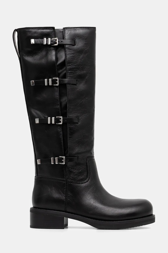 MICHAEL Michael Kors kozaki skórzane Darrington 40F5DTFB6L.001 czarny AW25