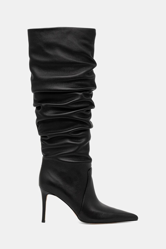 MICHAEL Michael Kors kozaki skórzane Dawn 40F5DWHB6L.001 czarny AW25