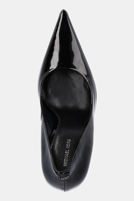MICHAEL Michael Kors szpilki skórzane Elyse czarny 40F5EYHP1A.001