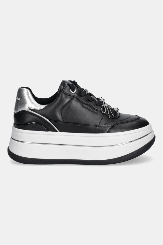 Kožne tenisice MICHAEL Michael Kors Hayes 43F5HYFS2L.001 crna AW25