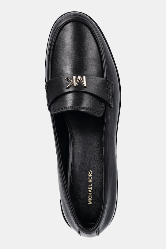Kožne mokasinke MICHAEL Michael Kors Lex crna 40F5LXFP1L.001