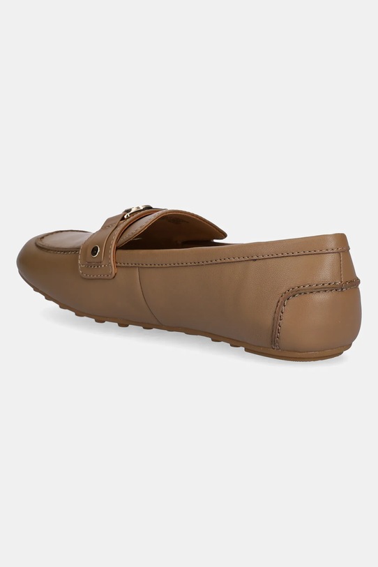 Obuwie MICHAEL Michael Kors mokasyny skórzane Mandy 40T5MAFR1L.297 beżowy