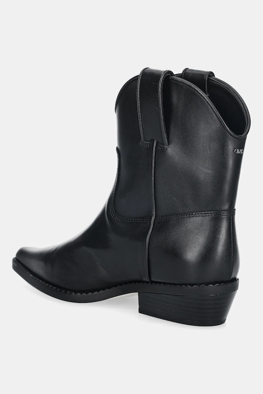 Obuwie MICHAEL Michael Kors botki skórzane Noemie 40F5NOME7L.001 czarny