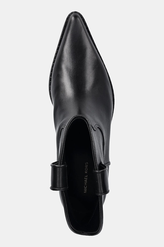 MICHAEL Michael Kors botki skórzane Noemie czarny 40F5NOME7L.001
