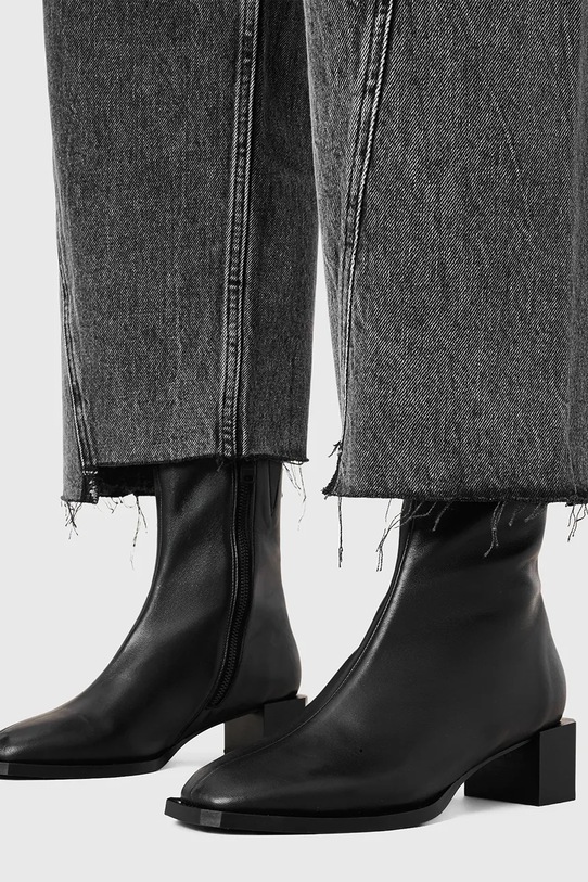 Kožené členkové topánky AllSaintsAvril Boot W013FC