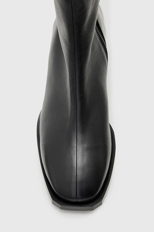 Kožené členkové topánky AllSaintsAvril Boot W013FC čierna