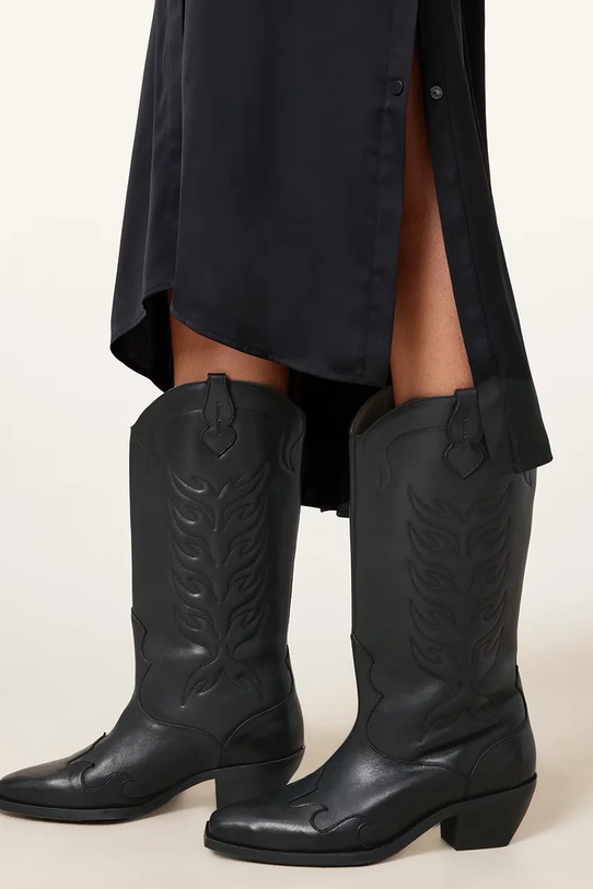 AllSaints kowbojki skórzane DOLLY BOOT W063FC