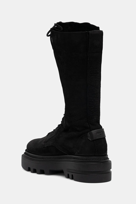 Παπούτσια Μπότες nubuck AllSaints JAY BOOT W062FD μαύρο