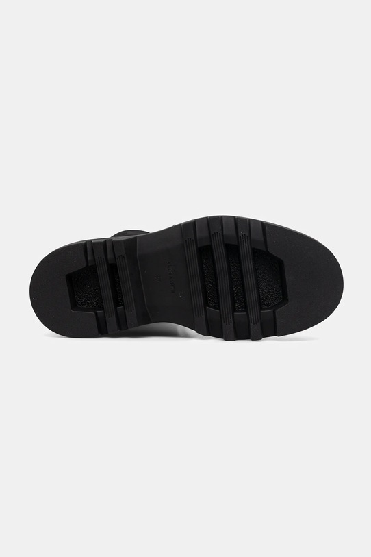 Μπότες nubuck AllSaints JAY BOOT W062FD μαύρο