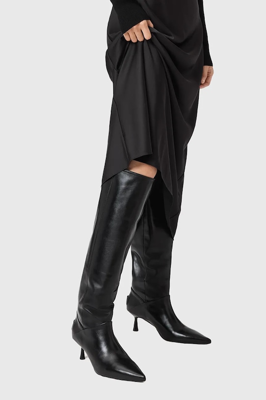 AllSaints cizme ODYSSEY LOW BOOT W019FD