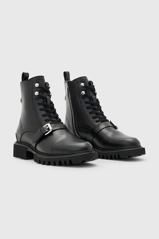 AllSaints bocanci de piele TORI BOOT W119FB.BLK negru AW25