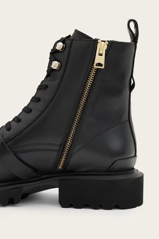 AllSaints workery skórzane TORI BOOT W119FB.BLK