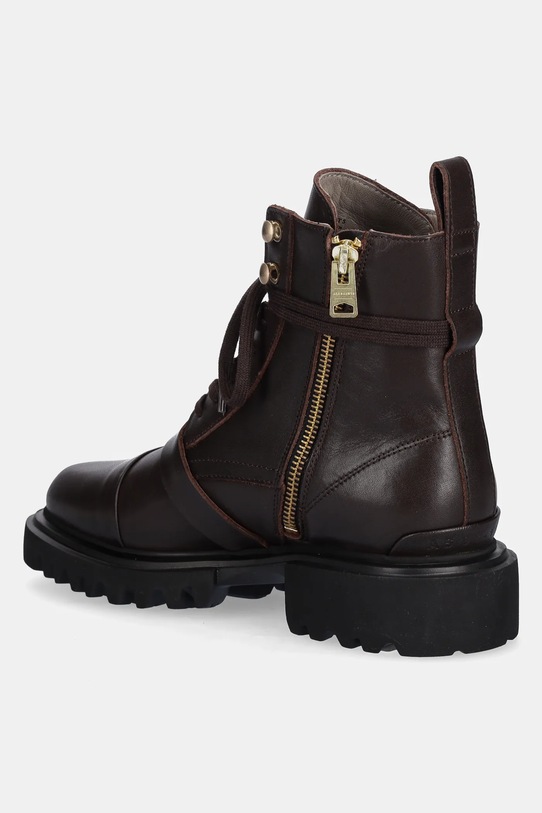 Obuwie AllSaints workery skórzane TORI BOOT W119FB.BRN brązowy