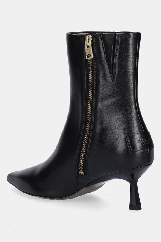Obuwie AllSaints botki skórzane VIVIAN BOOT W008FD.BLK czarny