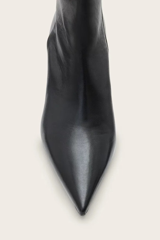 AllSaints cizme de piele VIVIAN BOOT W008FD.BLK negru