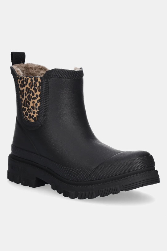 Verbenas stivali di gomma LUA MATE ANIMAL FUR nero 9302180944.BLACK