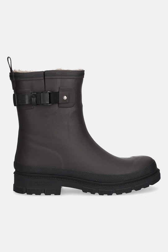 Verbenas kalosze LINA MATE COMBI FUR 9302190985.BROWN brązowy AW25