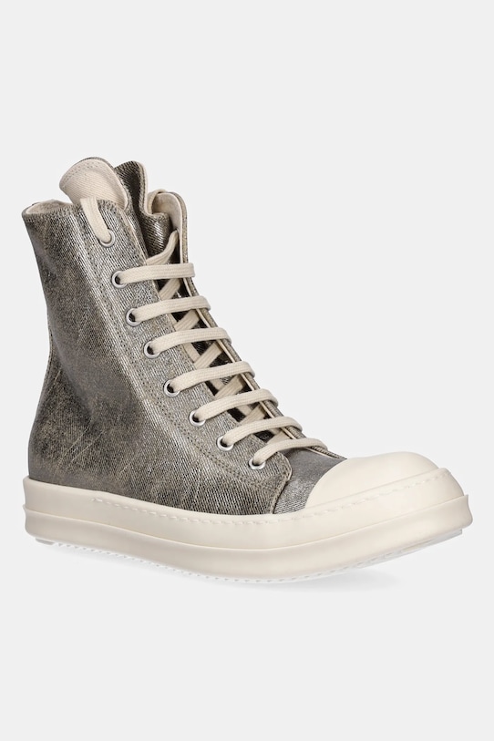 Kecky Rick Owens DRKSHDW Sneaks textilní stříbrná DS02E7800.DPF