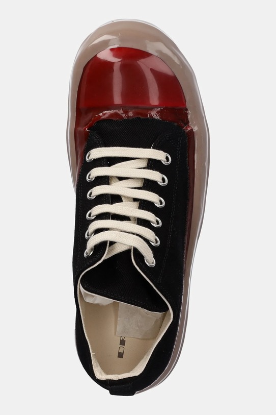 Rick Owens DRKSHDW tenisówki Low Sneaks czarny DS02E7802.DODP