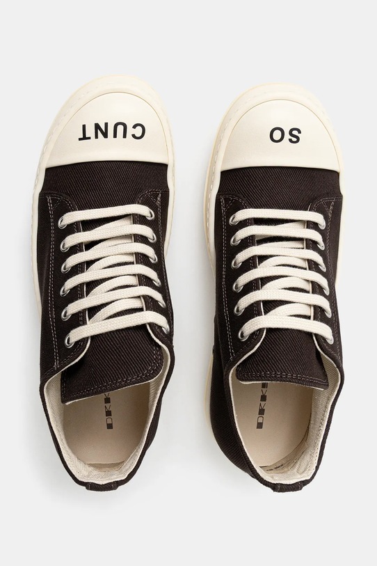 Rick Owens DRKSHDW plimsolls Low Sneaks gray DS02E7802.DOEP5