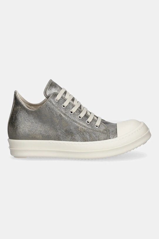 Rick Owens DRKSHDW tenisówki Low Sneaks DS02E7802.DPF srebrny AW25