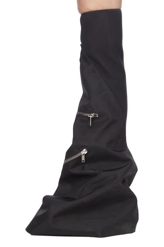 Rick Owens DRKSHDW kozaki Cargo Fetish DS02E7816.NCV czarny