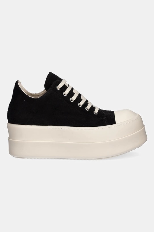 Rick Owens DRKSHDW tenisówki Double Bumper Low Sneaks DS02E7832.BMO czarny AW25