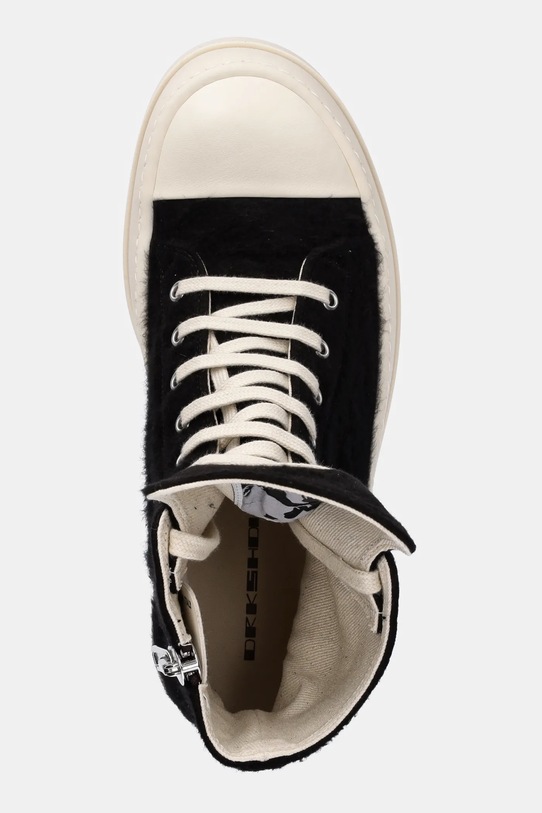 Rick Owens DRKSHDW trampki Double Bumper Sneaks czarny DS02E7831.BMOEM8