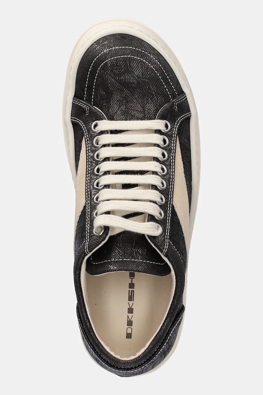 Rick Owens DRKSHDW sneakers din piele Vintage Sneaks maro DS02E7803.BZMCLV