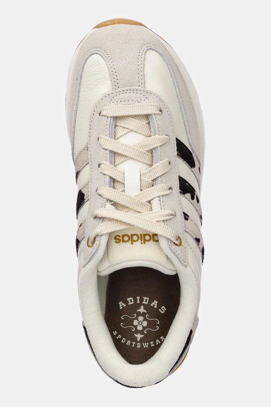 adidas sneakersy skórzane Run 70s 2.0 beżowy JP6160