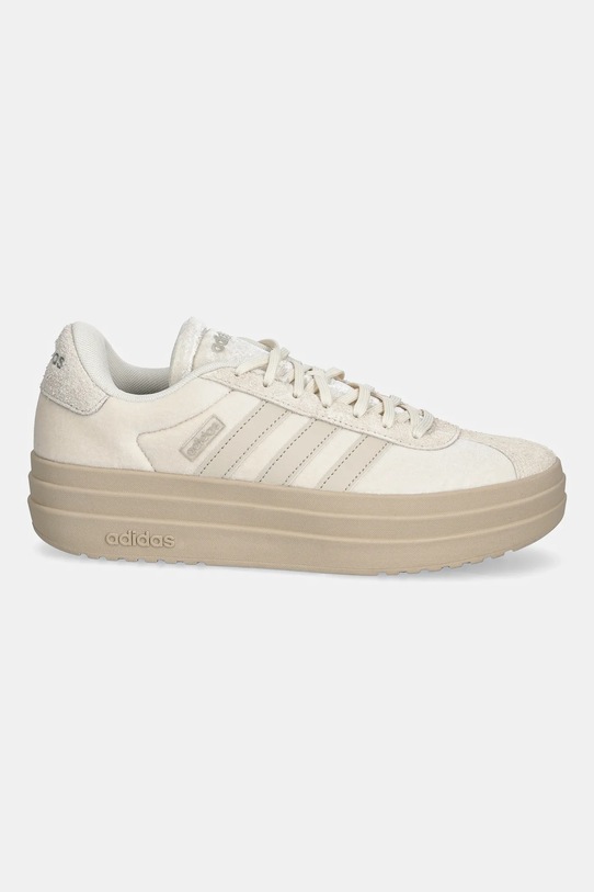adidas sneakersy VL Court Bold JQ5624 beżowy AW25