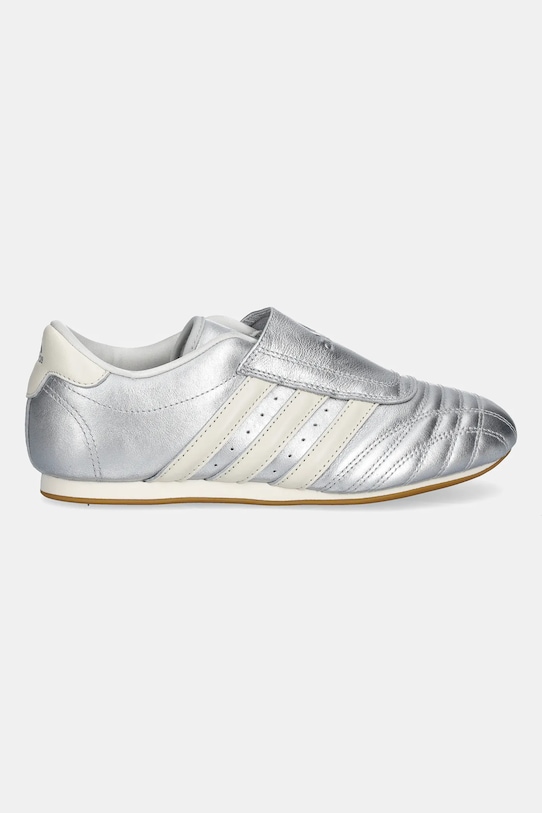 Δερμάτινα αθλητικά παπούτσια adidas Originals Teakwondo JS4023 ασημί AW25