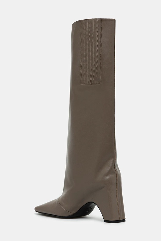 Obuwie Coperni kozaki skórzane Bridge Boot COPSH03F6004 brązowy