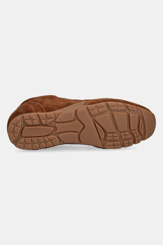 Nokwol sneakersy zamszowe Atlas Atlas.Fur.Tan brązowy