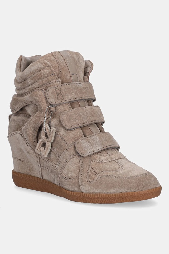 Замшеві черевики Nokwol Demmi замша бежевий Demmi.Taupe.Suede