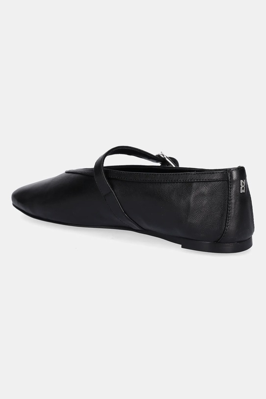 Obuwie Nokwol baleriny skórzane Lova Lova.Black.Leather czarny
