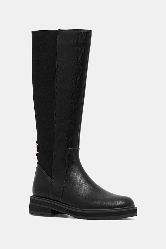 Twinset kozaki tekstylny czarny 252TGT120.00006