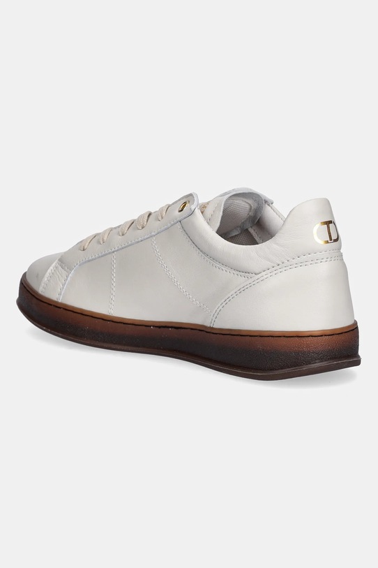 Παπούτσια Δερμάτινα αθλητικά παπούτσια Twinset 252TGT024.12227 μπεζ