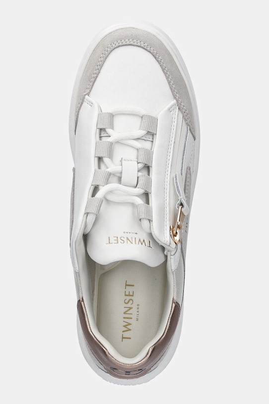 Twinset sneakersy biały 252TGT018.12881