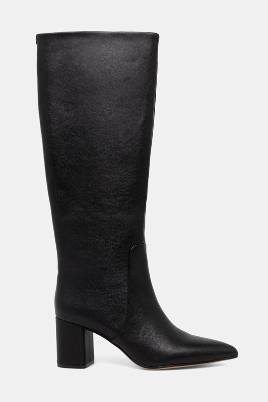 Kožené čižmy Twinset 252TGT160.00006 čierna AW25